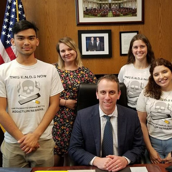 Tobacco prevention policy group photo