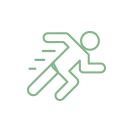 green runner icon
