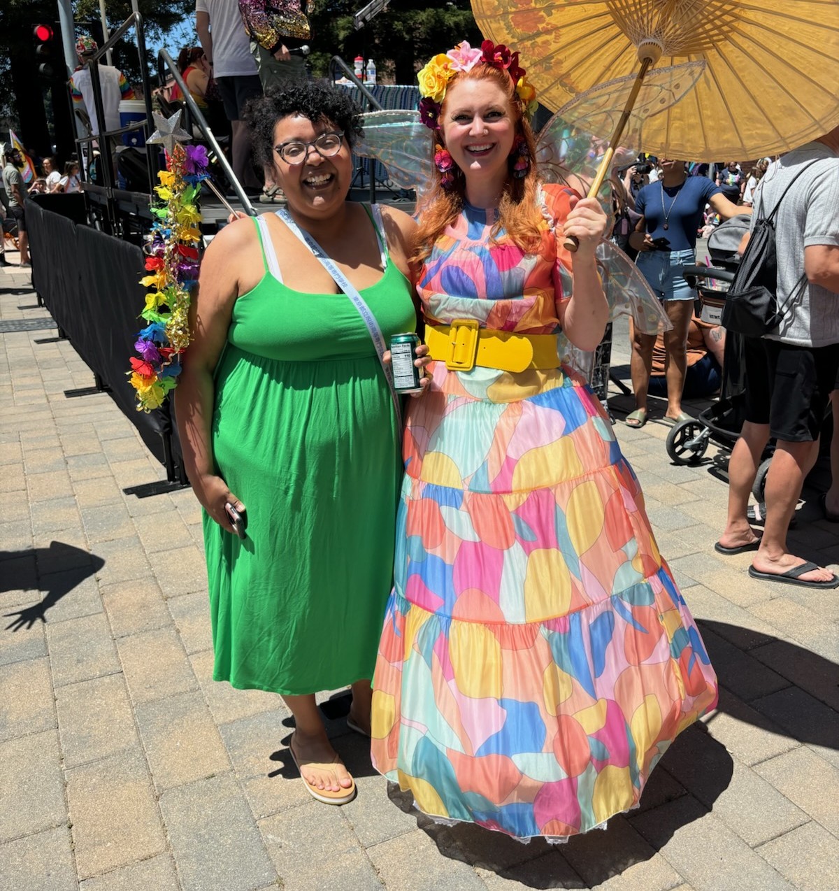 happy women celebrating